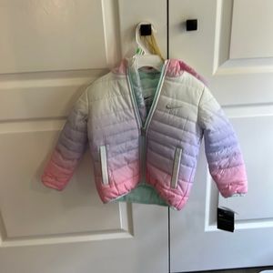 NWT. Nike girls puffer jacket